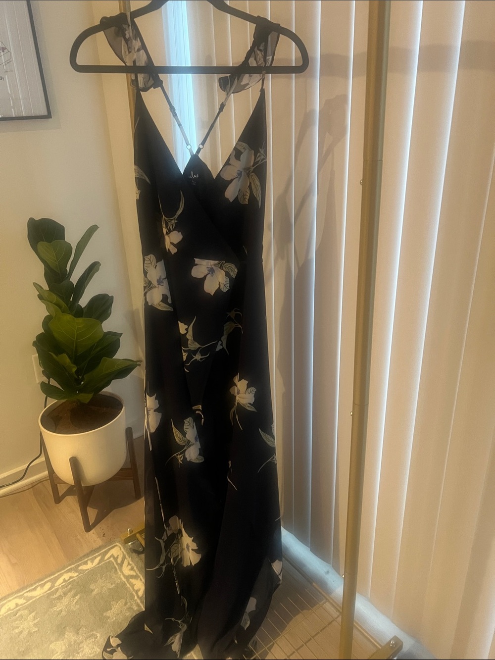 LuLu’s Tropical Wrap Dress